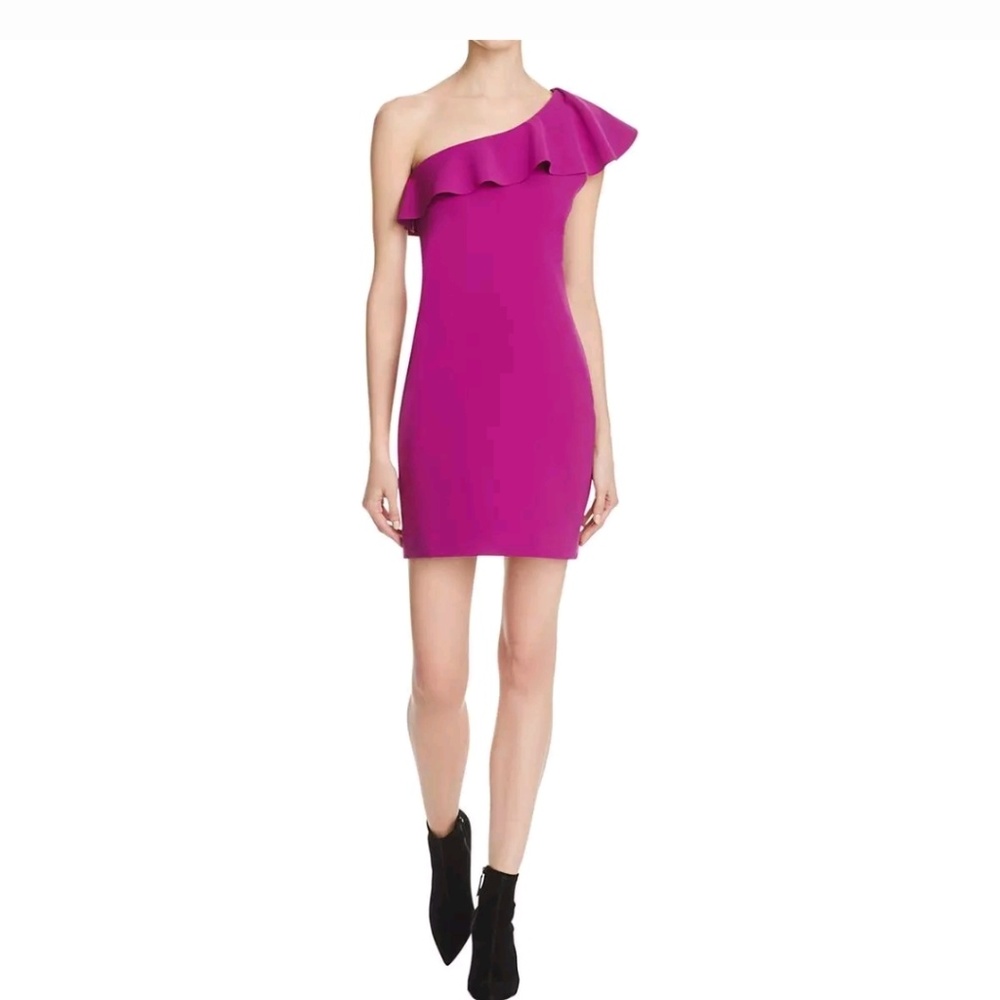 Parker 9526 one shoulder dress - large 😍